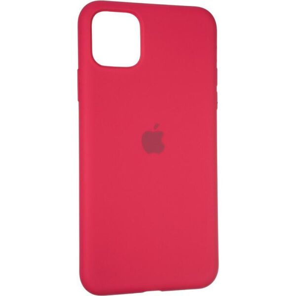 

Чехол Fiji Silicone Case для Apple iPhone 11 Pro Max бампер накладка Full Soft Garnet