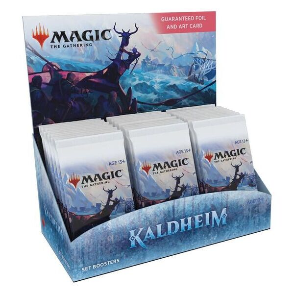 

Настольная игра Wizards of the Coast Kaldheim - дисплей бустеров выпуска Magic The Gathering АНГЛ (C86380000)