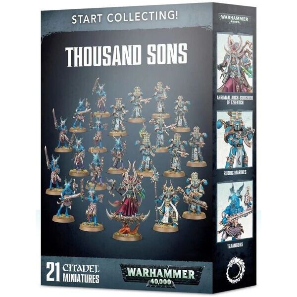 

Настольная игра Games Workshop Start Collecting! Thousand Sons Warhammer 40000 (99120102095)