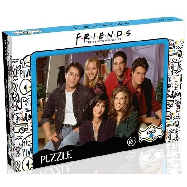 

Настольная игра Winning Moves Пазл Друзья Friends Apartment 1000 Piece Jigsaw Puzzle (WM01040-ML1-6)