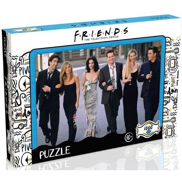 

Настольная игра Winning Moves Пазл Друзья Friends Banquet 1000 Piece Jigsaw Puzzle (WM01041-ML1-6)