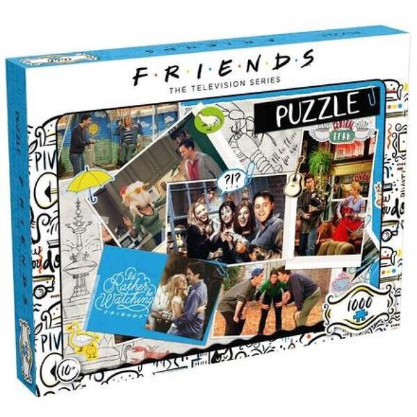 

Настольная игра Winning Moves Пазл Друзья Friends Scrapbook 1000 Piece Jigsaw Puzzle (WM00378-ML1-6)
