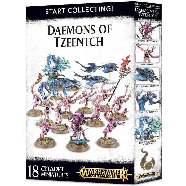 

Настольная игра Games Workshop Start Collecting! Daemons of Tzeentch Age of Sigmar (99129915043)