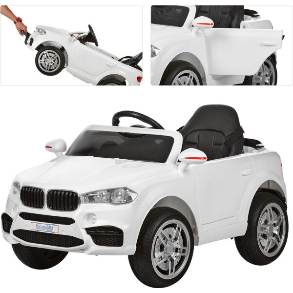 

Электромобиль Машина M 3180EBLR-1 белый BAMBI