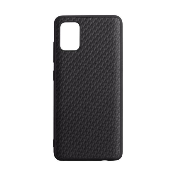

Чехол-накладка Carbon для Samsung Galaxy A51 Чёрный