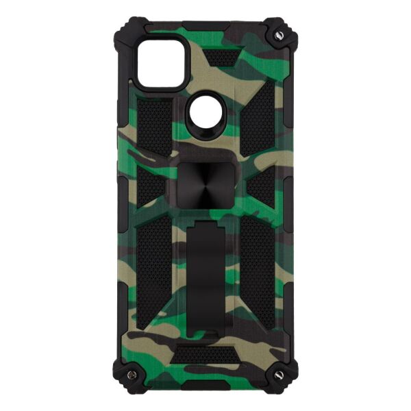 

Чехол-накладка Shockproof Camouflage для Xiaomi Redmi 9C 4, Зелёный