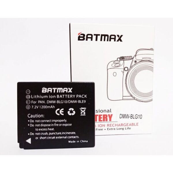 

Аккумулятор Batmax dmw-blg10 GF6 GX7 GF3 GF5 DMW-BLG10GK LX100 GX80 1200mAh