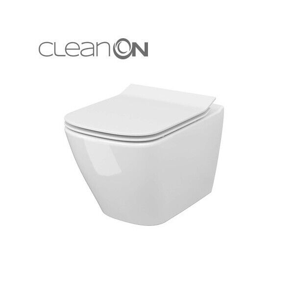 

CET В220 CITY SQUARE CLEAN ON подвесной з сиденьем дюропласт лифт Cersanit (000021985)