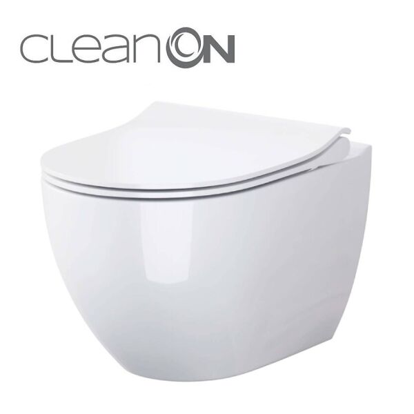 

CET В246 ZEN CLEAN ON подвесной з сиденьем дюропласт лифт SLIM Cersanit (000021982)