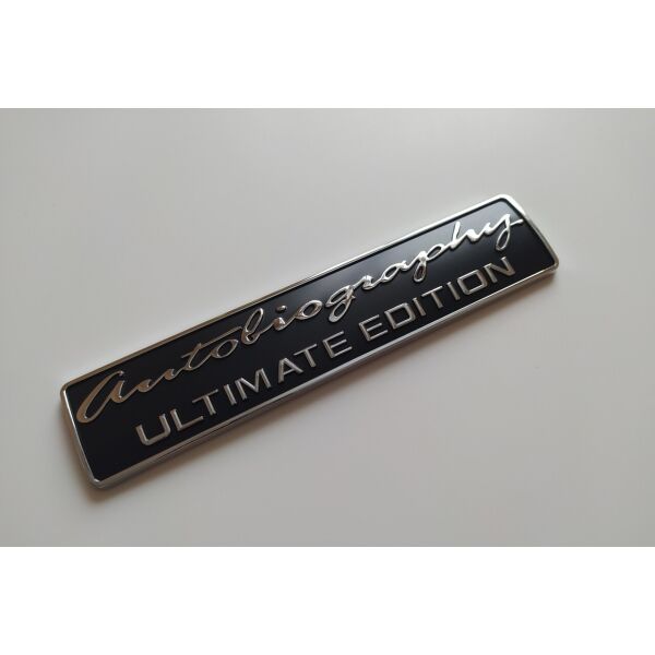 

Емблема Шильдик Autobiography Ultimate Edition Range Rover Шильдик кришку багажника Lr062324 A1218225