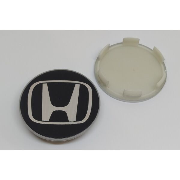 

Ковпачки заглушки Honda на литі диски 69/64/10 444732-SXO-JO10 Чорний глянець