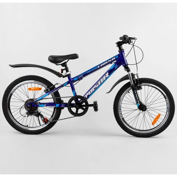 

Велосипед Спортивный CORSO «Pulsar» 20" дюймов 86070 синий 03499