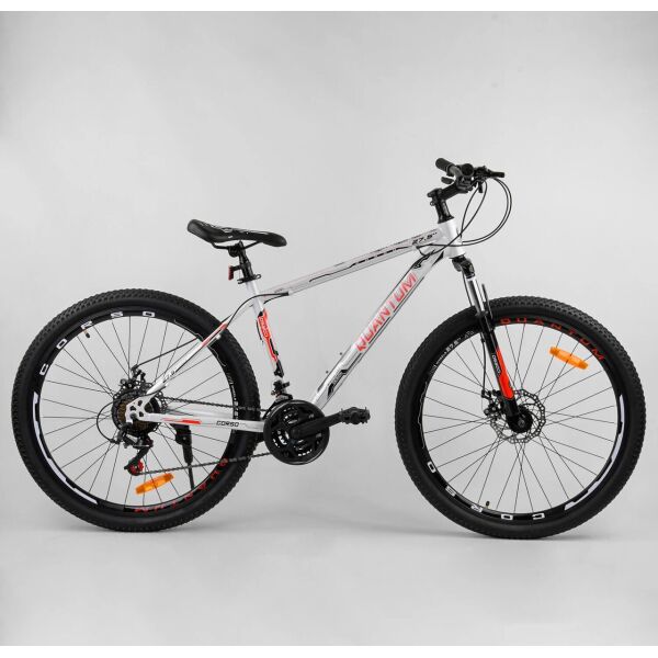 

Велосипед Спортивный Corso «QUANTUM» 27.5" 42626 белый 03550