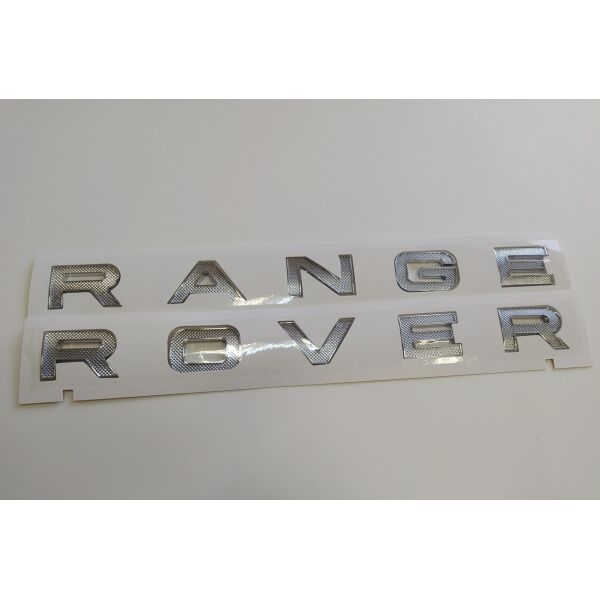 

Напис Range Rover Букви Рендж Ровер Хром Lr062324