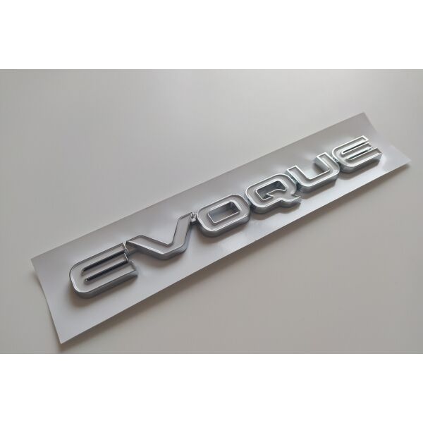 

Надпись Evoque Шильдик на крышку багажника Range Rover