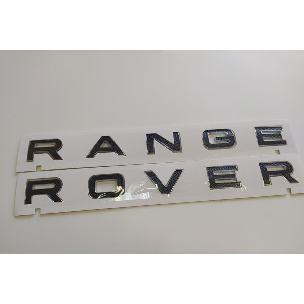 

Напис Range Rover Букви Рендж Ровер Чорний Lr062324