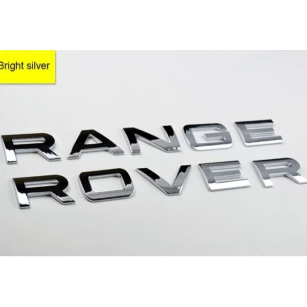 

Напис Range Rover Букви Рендж Ровер Хром