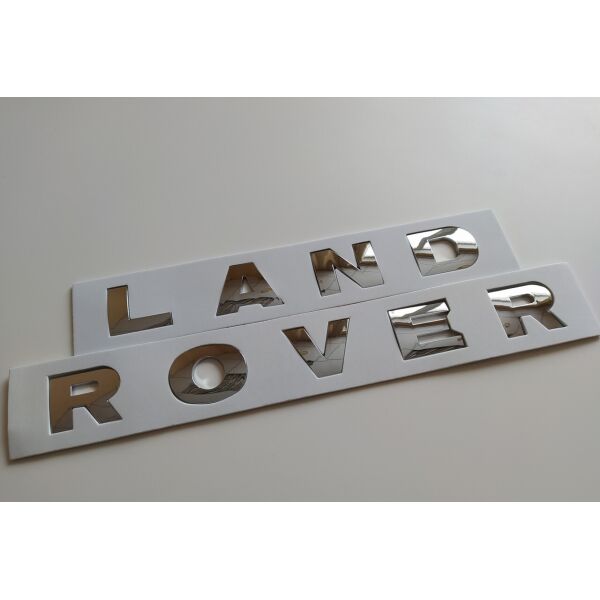 

Напис Land Rover Букви Lr062324 Хром