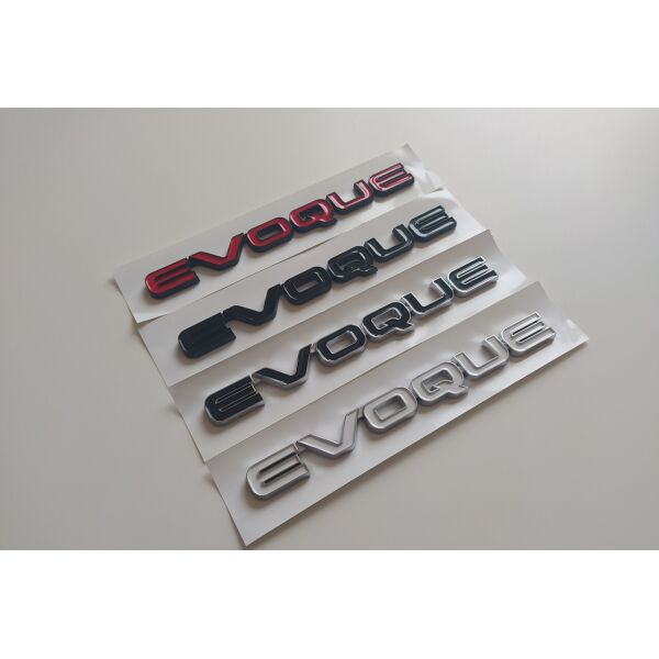 

Evoque напис Шильдик на кришку багажника RANGE ROVER