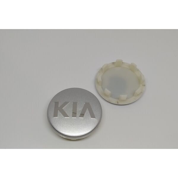 

Ковпачки на литі диски Kia срібло хром (59мм)C5314K58
