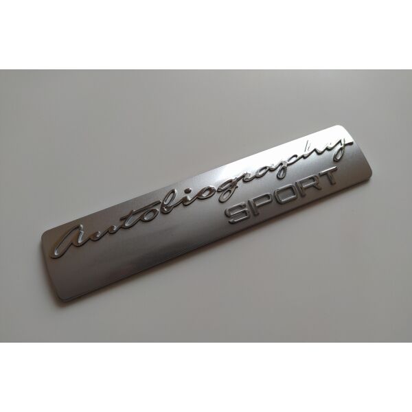 

Емблема Шильдик Autobiography Sport Range Rover Шильдик кришку багажника Lr062324 A1218225