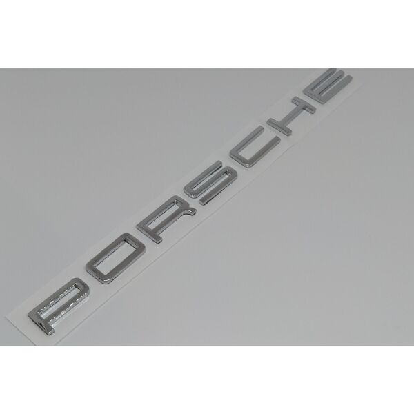 

Напис Porsche Емблема Хром на кришку багажника метал 95855967700