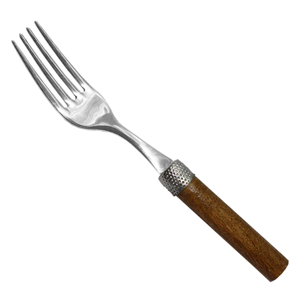 

Вилка десертная Wood walnut 18/10 17 см 2,5mm mz462217 MAZHURA