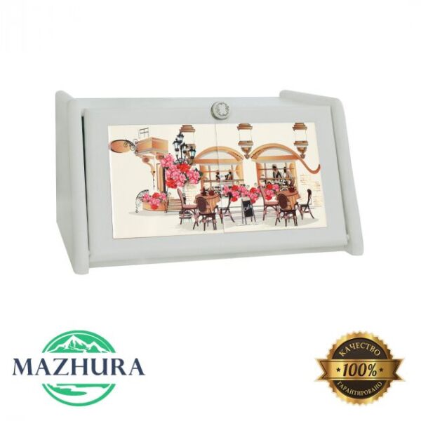 

Хлебница деревянная 21х40.5х30.5 см mz508557 MAZHURA