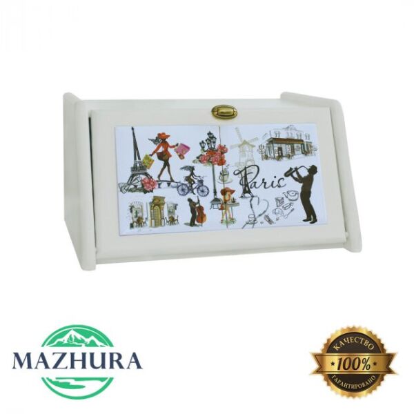 

Хлебница деревянная 21х40.5х30.5 см mz508554 MAZHURA