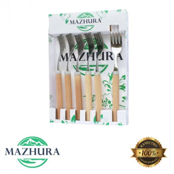 

Набор вилок 6 приборов Beech wood mz505663 MAZHURA