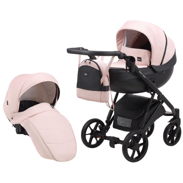 

Коляска 2 в 1 Bair Next Soft розовый 625265