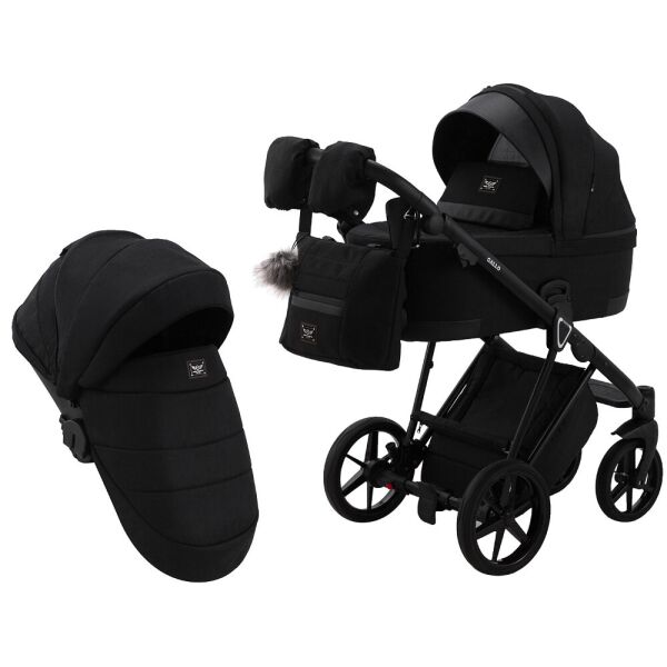 

Коляска 2 в 1 Adamex Gallo Thermo GA-12 black diamond 625522