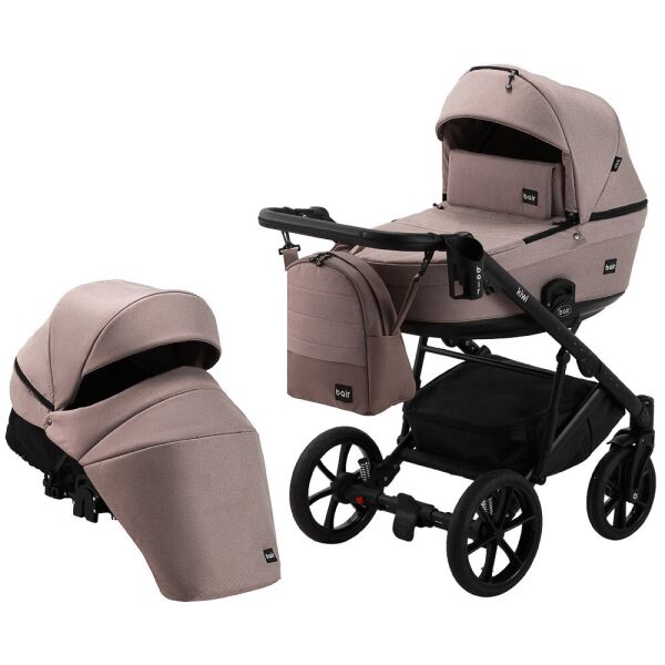 

Коляска 2 в 1 Bair Kiwi Soft BKS-455 коричневый 625509