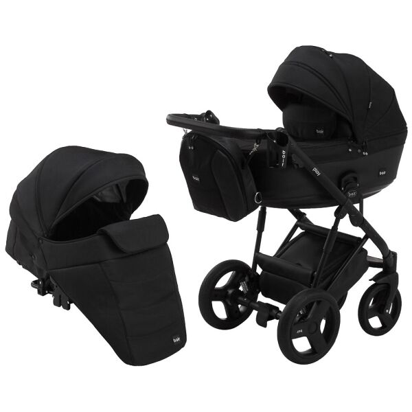 

Коляска 2 в 1 Bair Play Plus Soft BPS-455 черный 625497