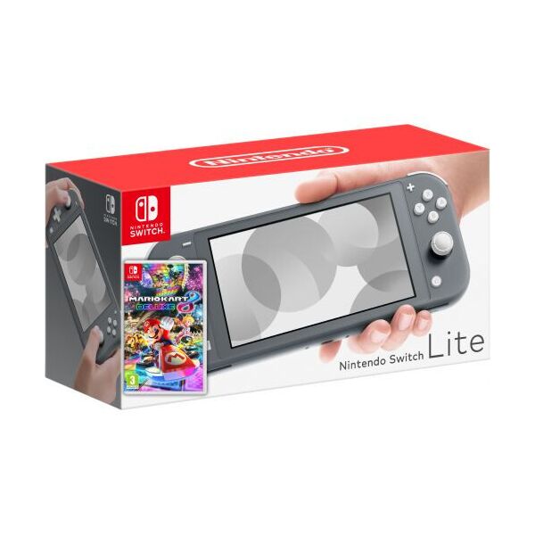 

Nintendo Switch Lite Gray + Игра Mario Kart 8 Deluxe (русская версия)