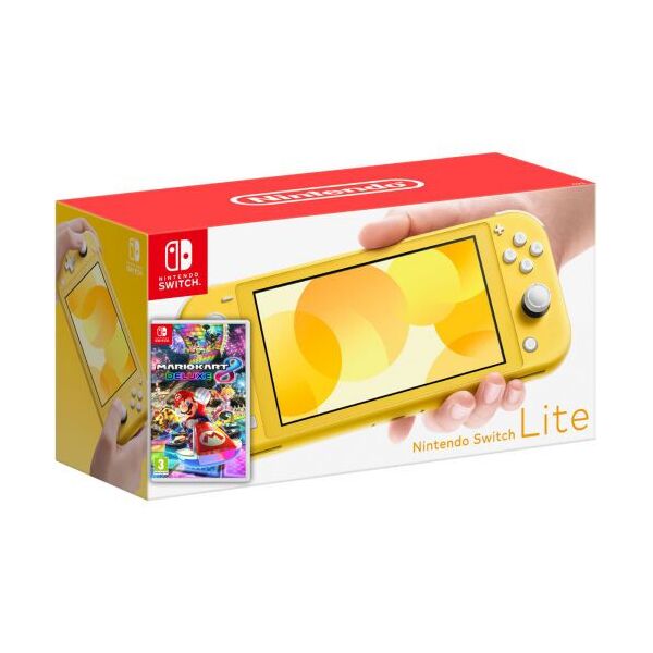 

Nintendo Switch Lite Yellow + Игра Mario Kart 8 Deluxe (русская версия)