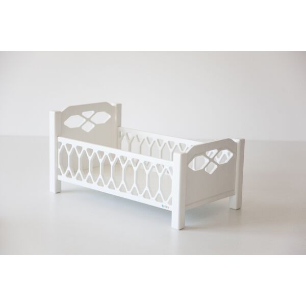 

Деревянная кроватка для кукол Tatoy Agnes Белая (без постельки для кукол)