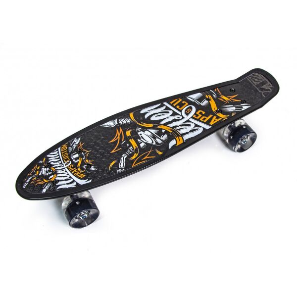 

Пенни борд (Penny Board) 22" со светящимися колесами и рисунком, "Independent"
