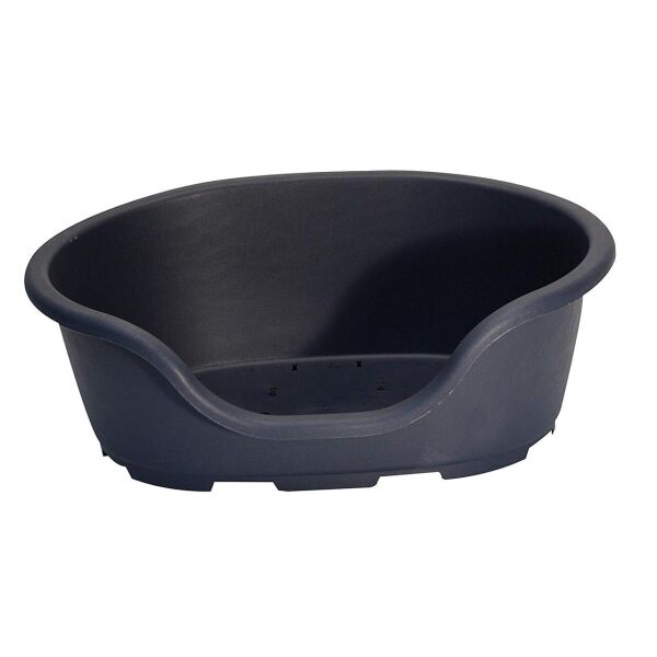 

Пластиковая лежанка для собак 57*40*24 Croci MORFEO (синяя)