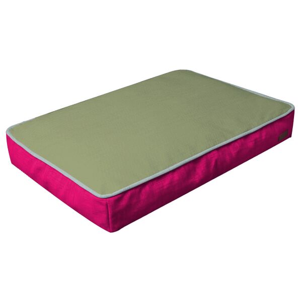 

Лежанка для собак Croci COZY FUXIA 75*52*10 см (розово-серая)