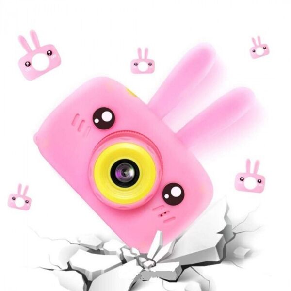 

Детский цифровой фотоаппарат Smart Kids Camera 3 Series 12MP Full HD 1080P Розовый