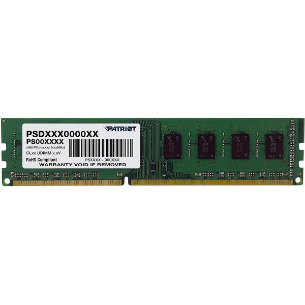 

Оперативна пам'ять Patriot DDR3 4GB 1600 MHz CL11 DIMM 1 (PSD34G16002)