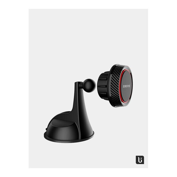 

Тримач Borofone Journey series in-car phone holder with suction cup for center Black-Red (BH14)