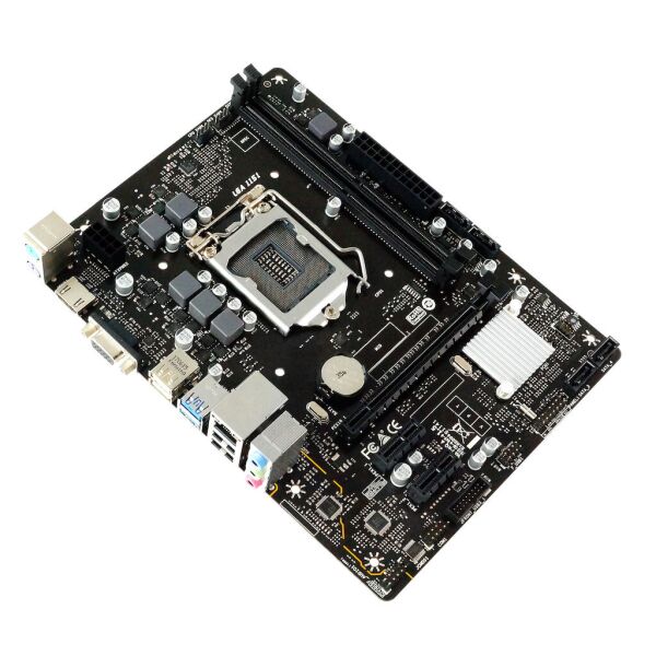 

Материнська плата Biostar Socket 1151 Intel H310 MicroATX 1 x PCI-E 3.0 x16 2 x DDR4 DIMM; Кількість каналів 2 24-pin 8-pin (H310MHP)