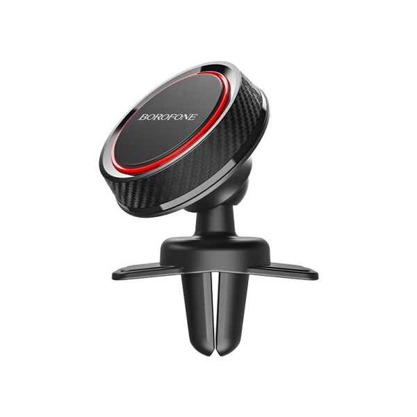 

Тримач Borofone Journey series in-car phone holder for air outlet Black-Red (BH12)