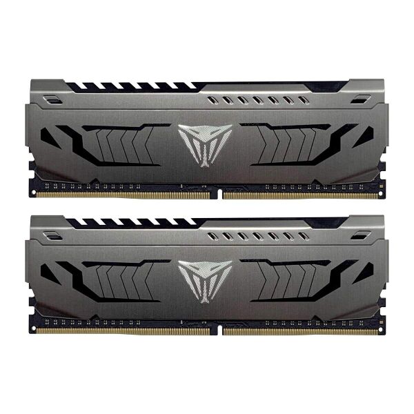 

Оперативна пам'ять Patriot Viper DDR4 Steel 16GB 3200 MHz CL16 (Kit of 2x8192) DIMM Black/Grey 2 (PVS416G320C6K)
