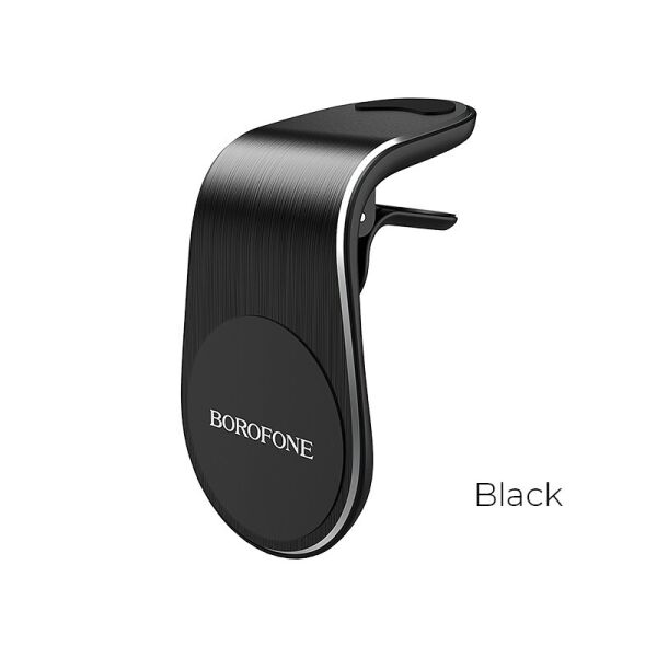 

Тримач Borofone Air outlet magnetic in-car holder Black Black (BH10B)
