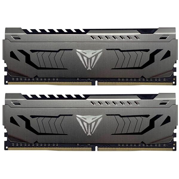 

Оперативна пам'ять Patriot Viper DDR4 Viper Steel 16GB 3600 MHz CL18 (Kit of 2x8192) DIMM Black 2 (PVS416G360C8K)