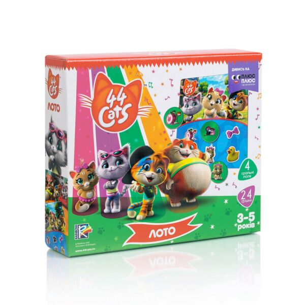 

Гра настільна VLADI TOYS Лото 44 Коти VT8055-13 (4820195058190)