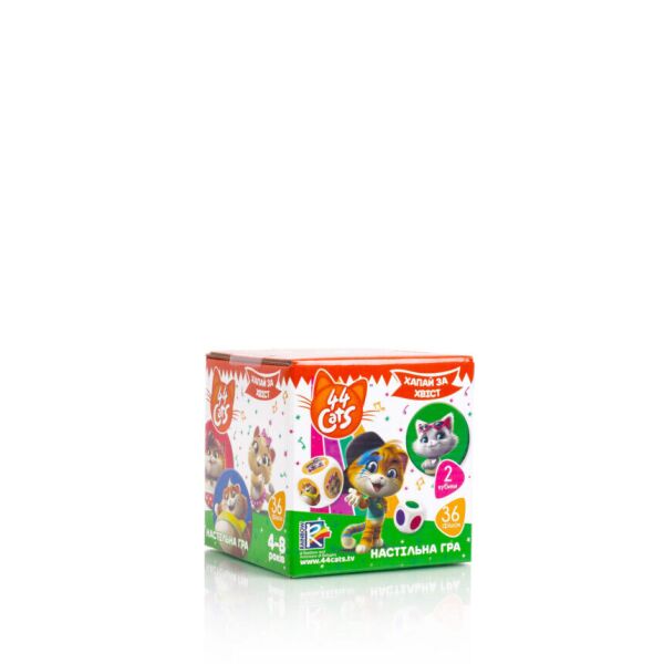 

Гра настільна VLADI TOYS 44 Коти Хапай за хвіст VT8022-07 (4820195058374)